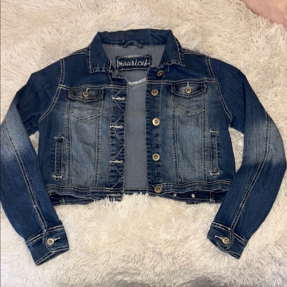 Maurices Classic Blue Denim Jacket